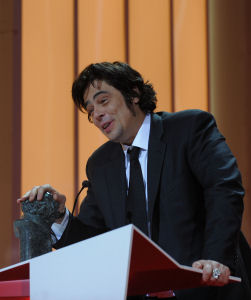 23 церемония вручения премии "Гойя", актер Бенисио дель Торо