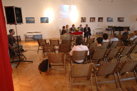 пресс-конференция фестиваля "Дни российского кино в Черногории"