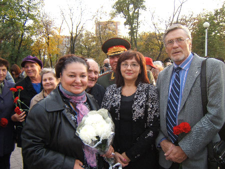 актер Александр Михайлов и режиссер Наталья Бондарчук