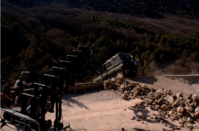 на съемках сериала "Виктория"