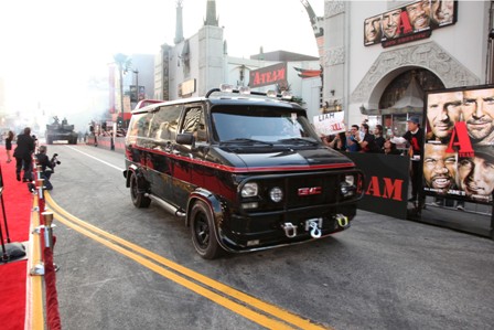 премьера фильма "Команда А" в Лос-Анджелесе