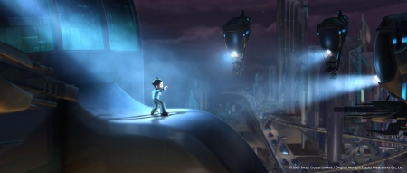 кадр из мультфильма "Астробой"