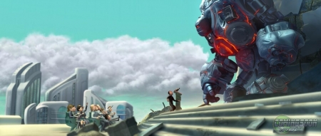 кадр из мультфильма "Астробой"