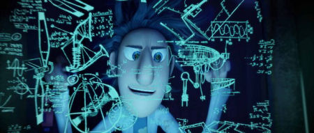 кадр из фильма "Облачно, возможны осадки в виде фрикаделек"