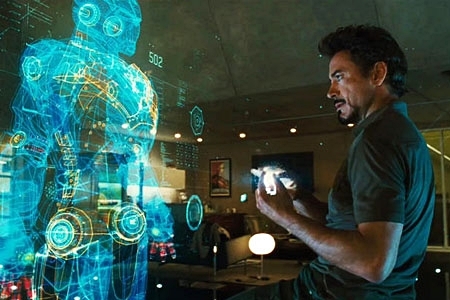 кадр из фильма "Железный человек 2"