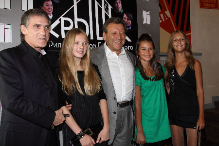 премьера фильма "Крыша", члены съемочной группы