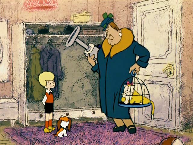 фрекен Бок из мультфильма "Малыш и Карлсон"