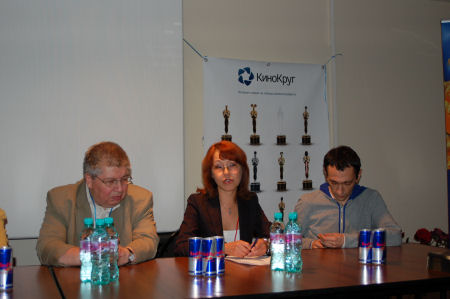 Ночь обожателей кино, киновед Кирилл Разлогов, Альфия Чеботарева, режиссер Яков Каждан