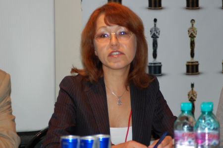 Ночь обожателей кино, Альфия Чеботарева