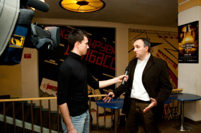 пресс-конференция фильма "Обитаемый остров. Схватка", продюсер Александр Роднянский