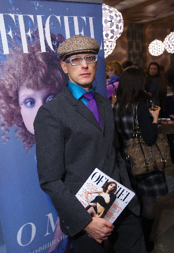 премьера фильма "Одинокий человек", дизайнер Андрей Бартенев