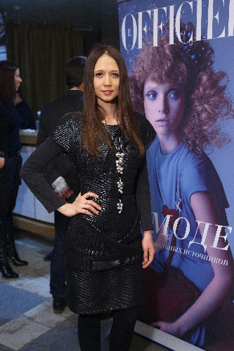 премьера фильма "Одинокий человек", дизайнер Даша Гаузер