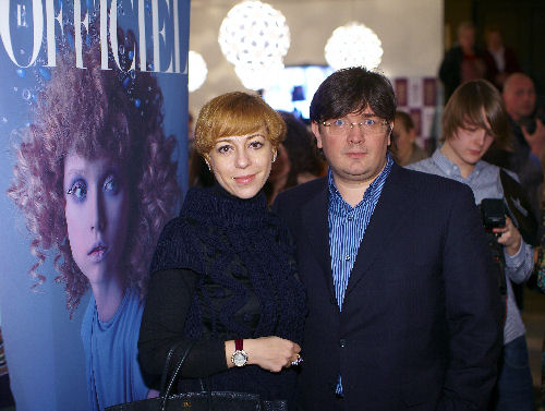 премьера фильма "Одинокий человек", телеведущая Марианна Максимовская