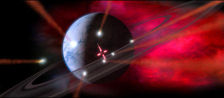 кадр из мультфильма "Битва за планету Терра 3D"