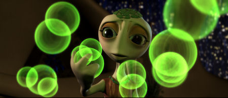 кадр из мультфильма "Битва за планету Терра 3D"