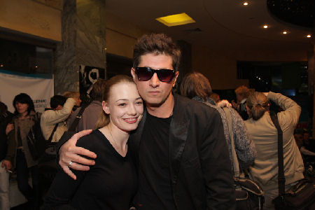 Игорь Волошин и Оксана Акиньшина на премьере фильма "Я"