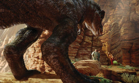 кадр из фильма "Затерянный мир"