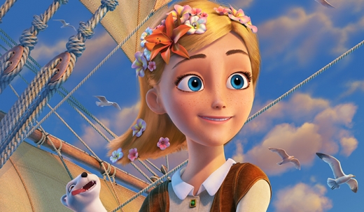 кадр из анимационного фильма "Снежная Королева"