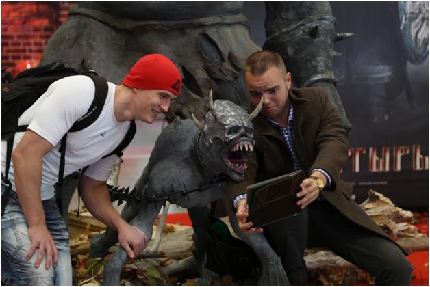 Comic Con Russia 2015, стенд проекта "Богатырь"