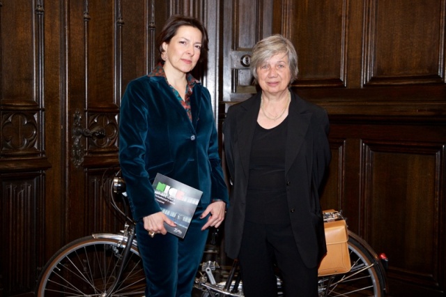 Директор фестиваля N.I.C.E. Вивиана дель Бьянко и представитель  N.I.C.E. в России Ольга Страда