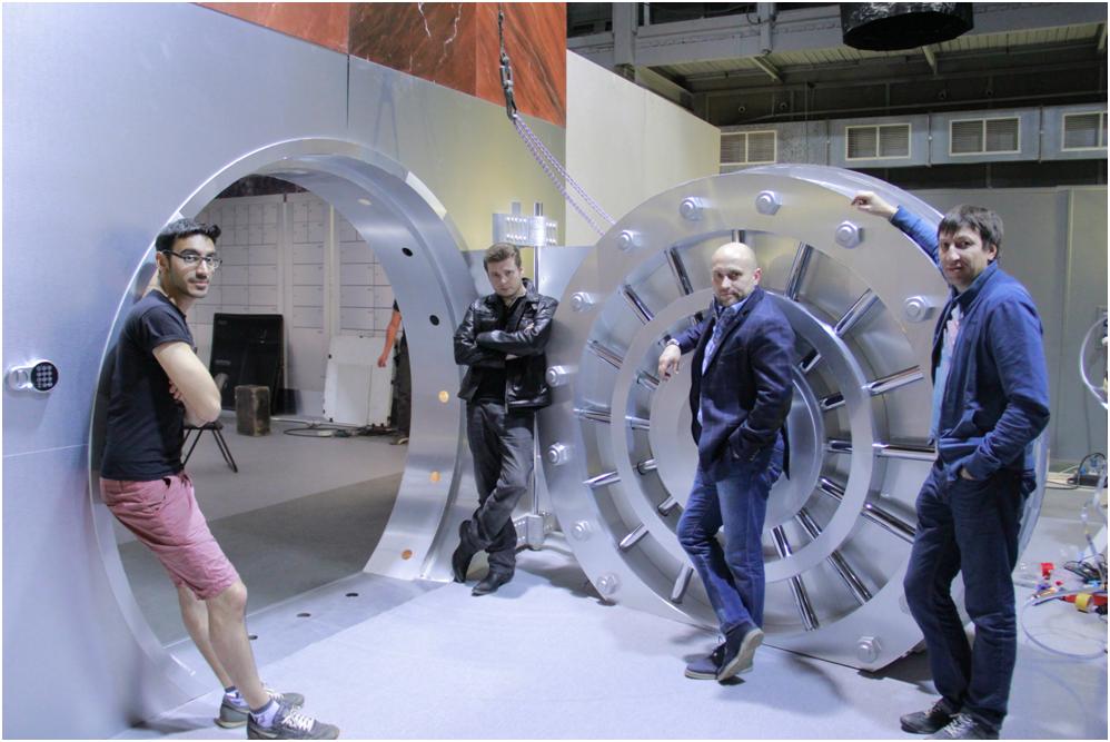 съемки фильма "Сейф", Карен Манасерян, Андрей Анненский, Валерий Харьков, Кирилл Шувалов