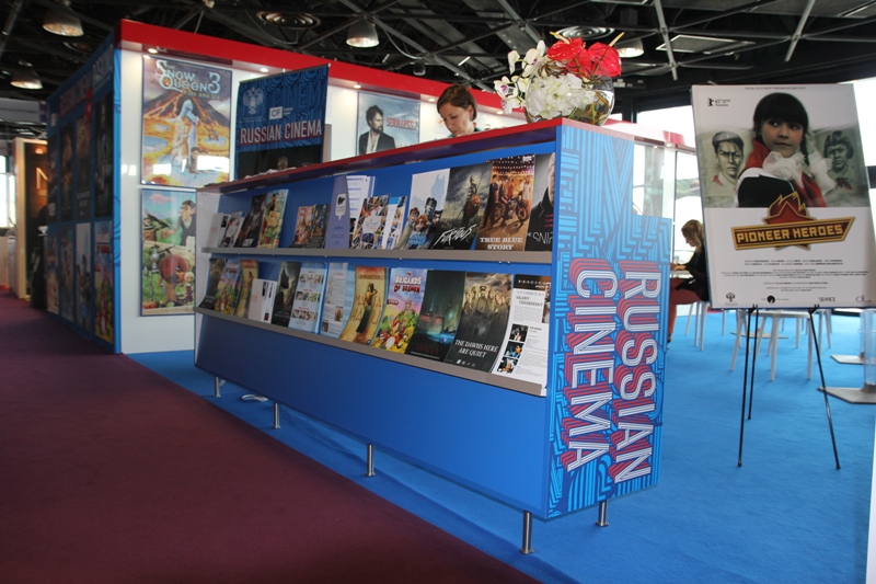 кинорынок Marche du Film, объединенный стенд Russian Cinema