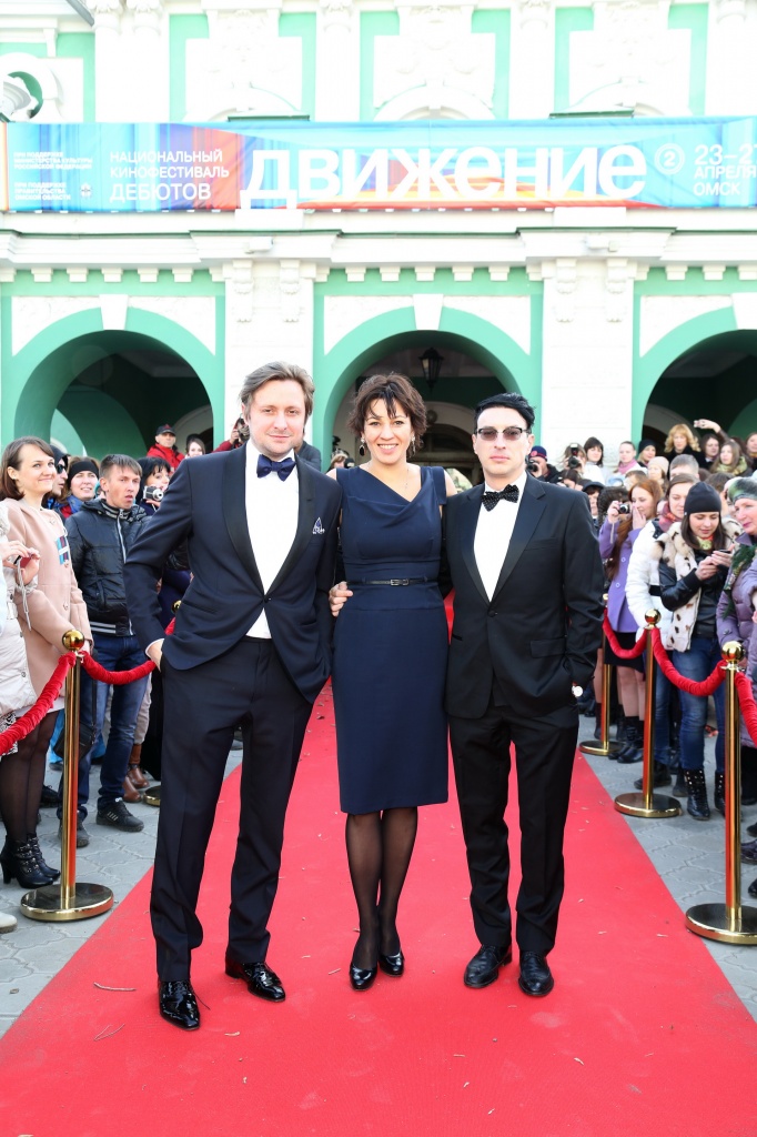 Второй Национальный кинофестиваль дебютов &laquo;Движение&raquo;, открытие, Артем Михалков, Полина Зуева, Стас Тыркин