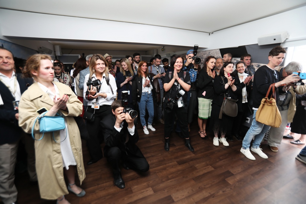 Открытие Российского павильона в Каннах