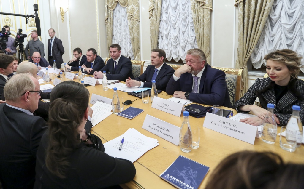 заседание Попечительского совета киностудии Ленфильм