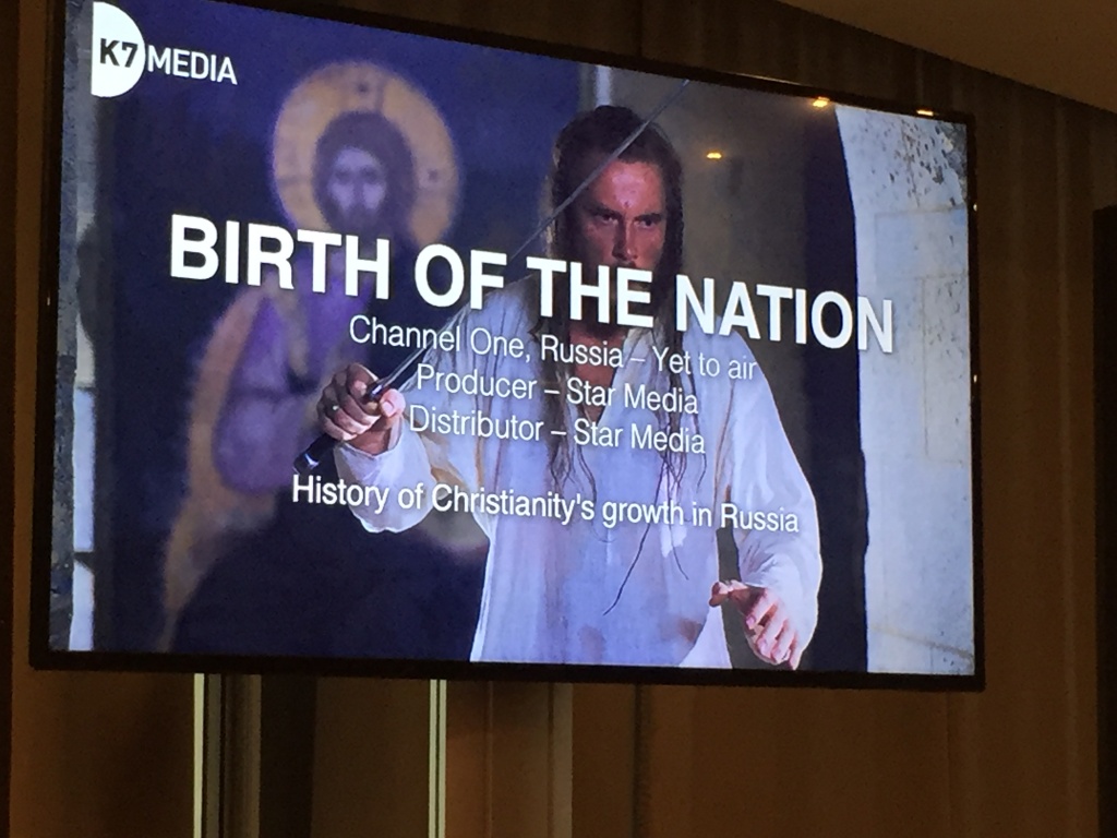 рынок документального контента MIPDOC, сессия Документальный контент из Восточной Европы, проект Крещение Руси (The Birth of a Nation)