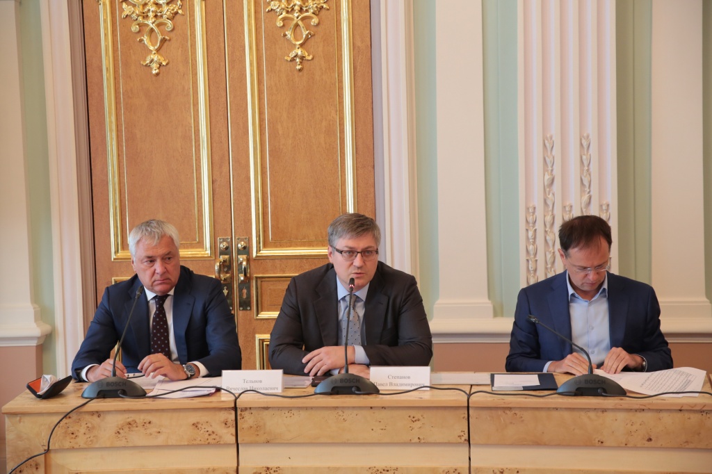 Вячеслав Тельнов, Павел Степанов, Владимир Мединский Вячеслав Тельнов, Павел Степанов, Владимир Мединский
