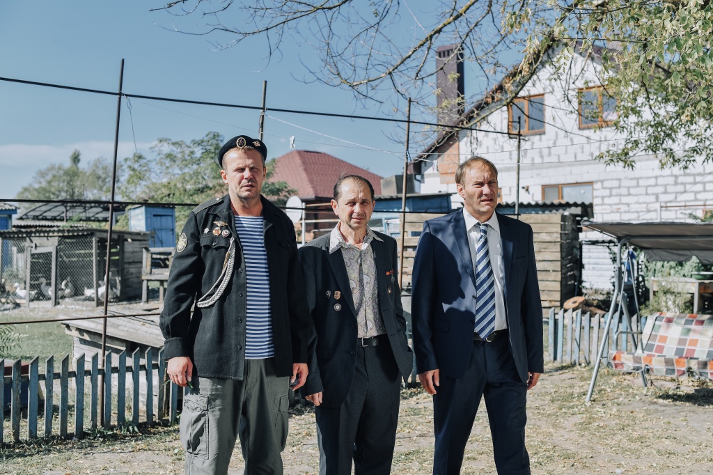 Съемки сериала «Соседи»