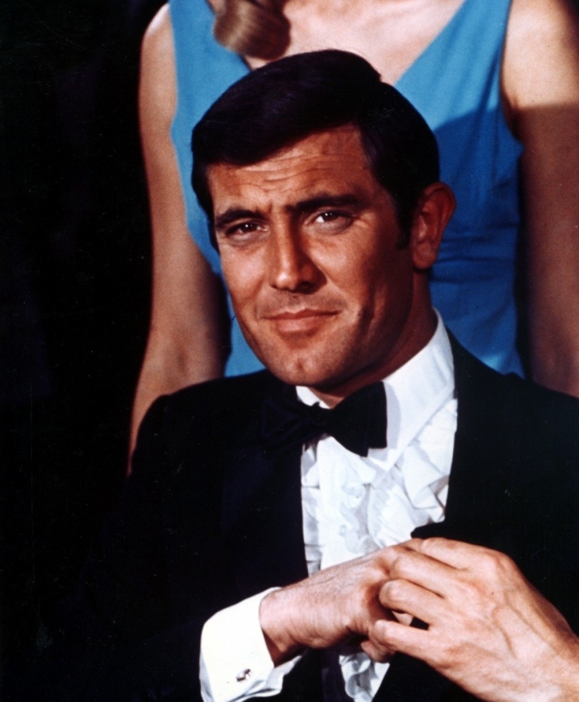 Джордж Лэзенби (кадр из фильма "На секретной службе Ее Величества")