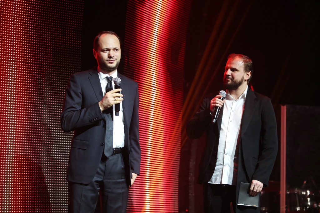 VII церемония вручения премии АПКиТ, продюсеры Валерий Федорович, Евгений Никишов
