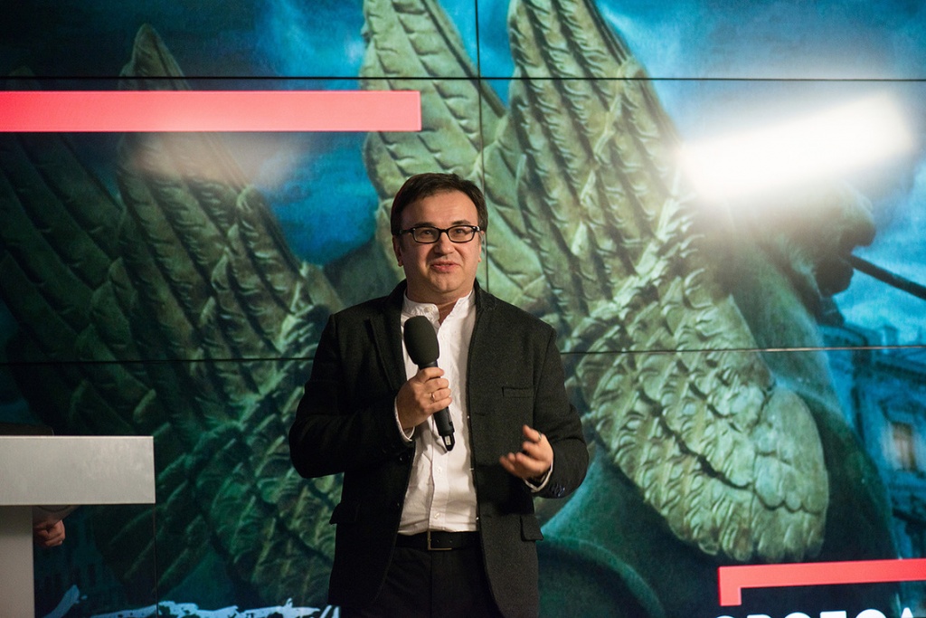 конференция Перспектива российского кино: стратегический взгляд корпорации Русская фильм группа (RFG), режиссер Роман Доронин конференция Перспектива российского кино: стратегический взгляд корпорации Русская фильм группа (RFG), режиссер Роман Доронин