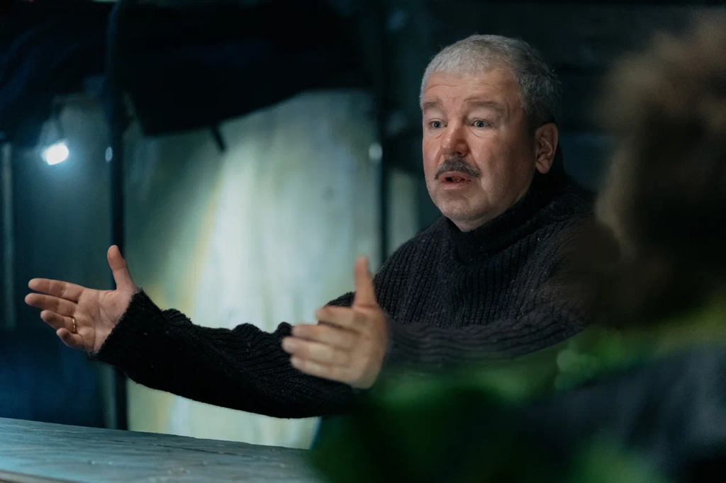 Съемки фильма Вершина Юрия Быкова