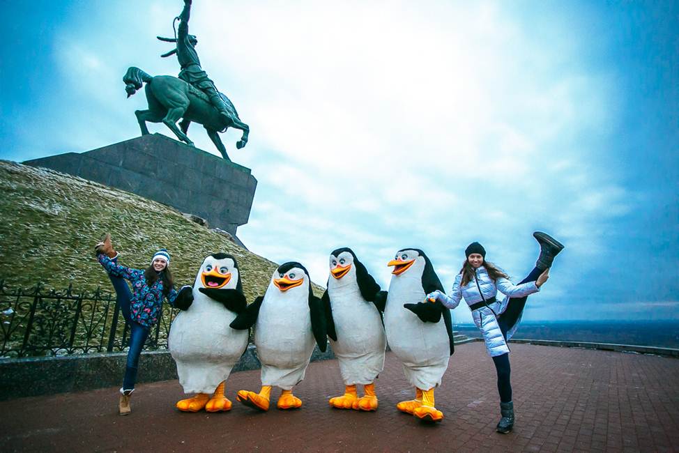 всероссийский тур «Пингвины в городе»