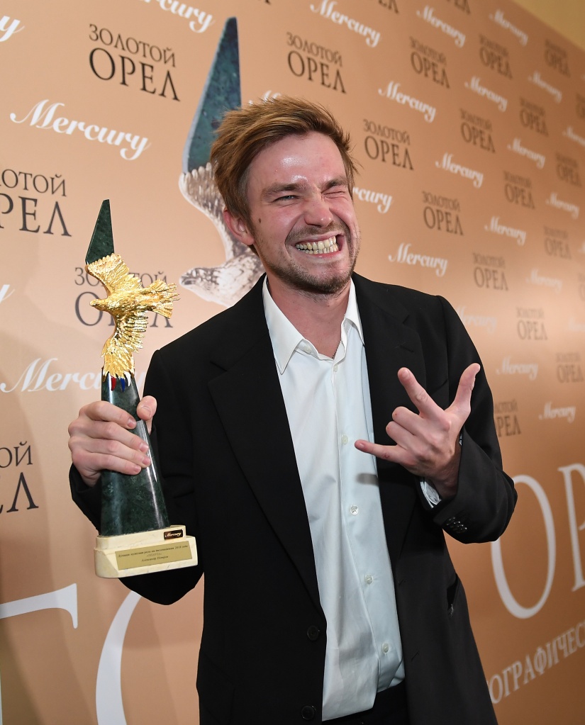 Церемония вручения премии Золотой орел по итогам 2018 года, актер Александр Петров, «Sпарта»
