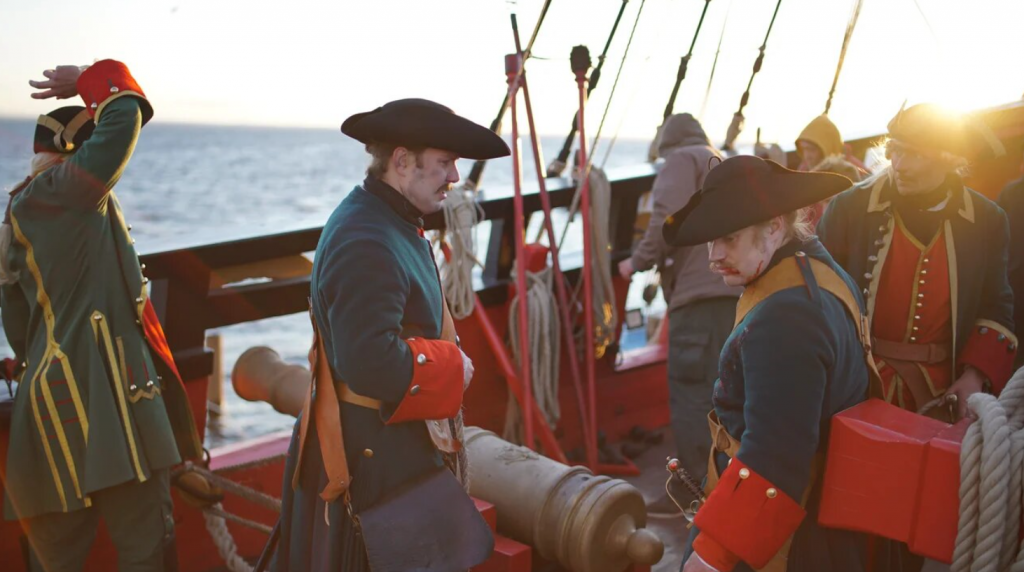 на съемках цикла Империя