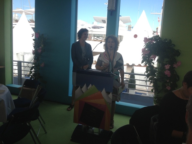 Кинорынок  Marche du film, русский день на Международном продюсерском завтраке, Анна Гудкова