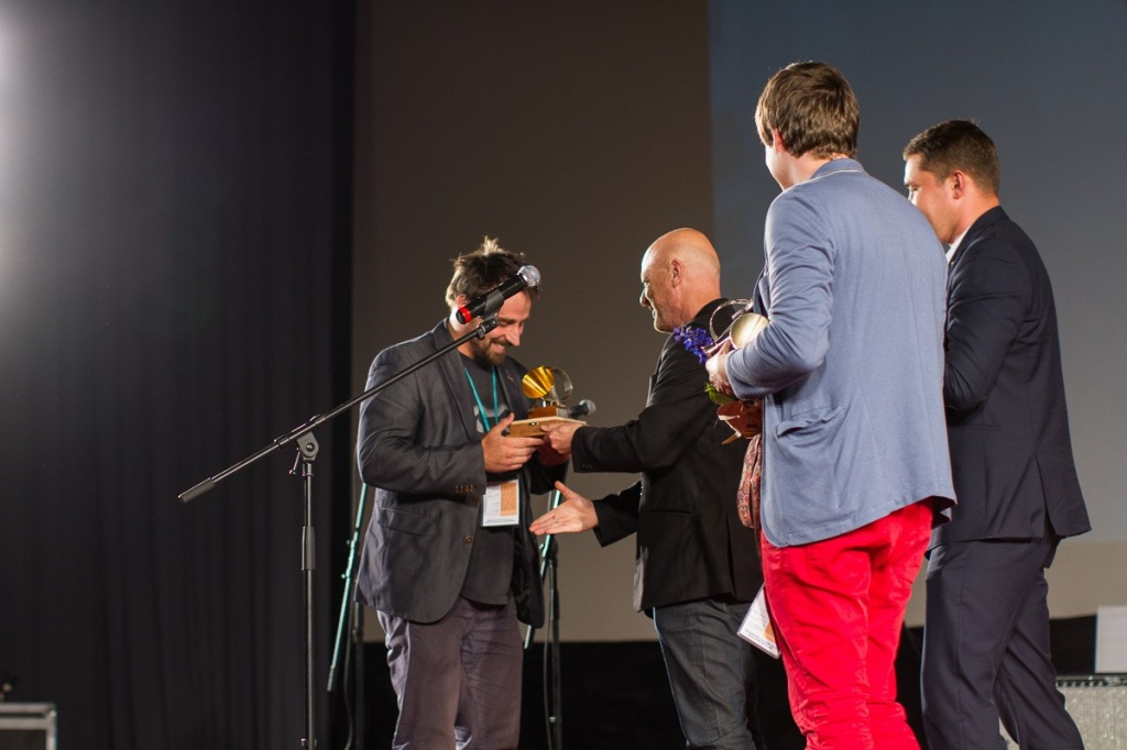 закрытие шестого фестиваля молодого европейского кино VOICES, режиссер Габор Реис - Гран-при 