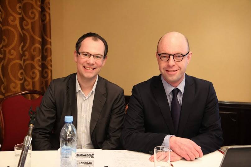 презентация MIPTV и MIPCOM, коммерческий директор Сильван Форо, директор по региональным продажам ТВ подразделения компании Reed Midem Фредерик Вольпрэ