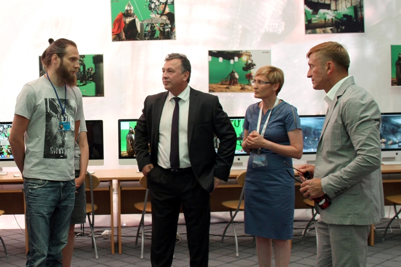 киношкола в Орленке, продюсер Игорь Задорин