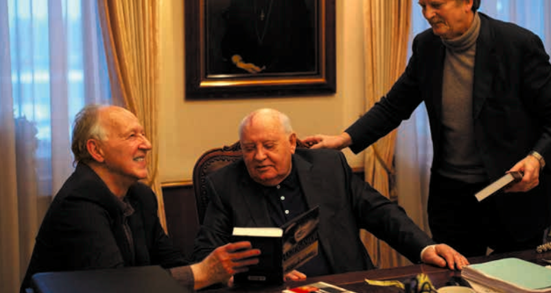 Кадр из фильма «Встреча с Горбачевым» Кадр из фильма «Встреча с Горбачевым»