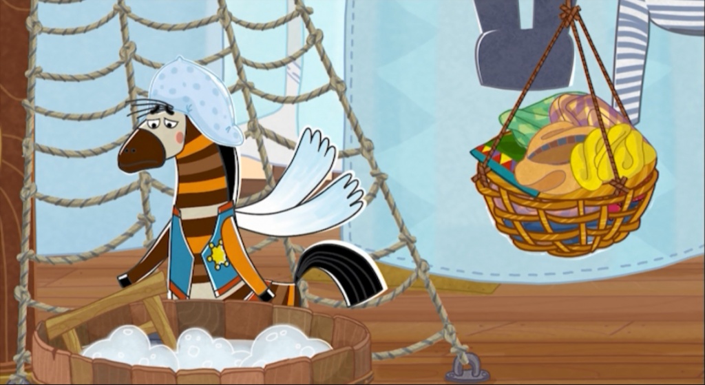 кадр из сериала "Летающие звери"