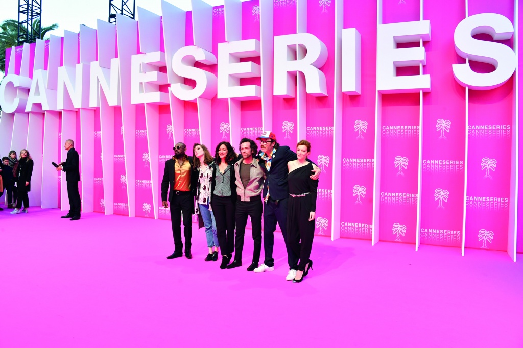 II фестиваль сериалов Canneseries, съемочная группа "Vernon Subutex"