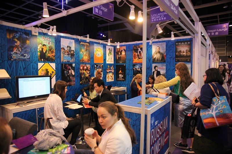 FILMART (Hong Kong International Film & TV Market), стенд Russian Cinema