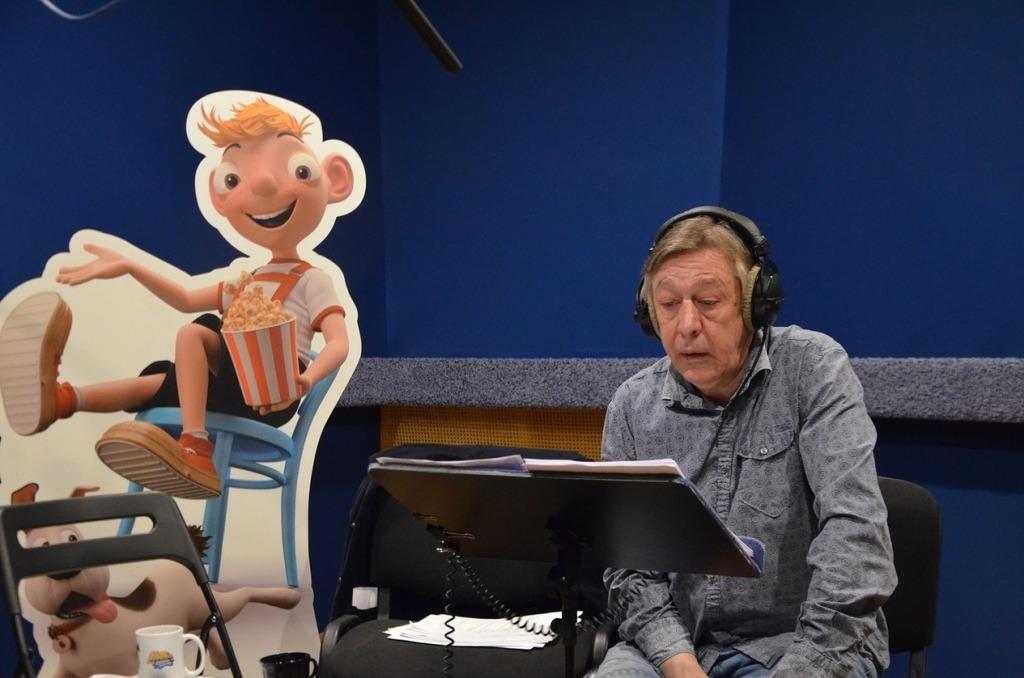 озвучание анимационного фильма Гурвинек и волшебный музей, актер Михаил Ефремов