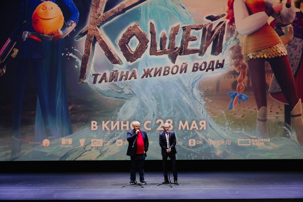 Продюсер Вадим Сотсков и режиссер Роман Артемьев