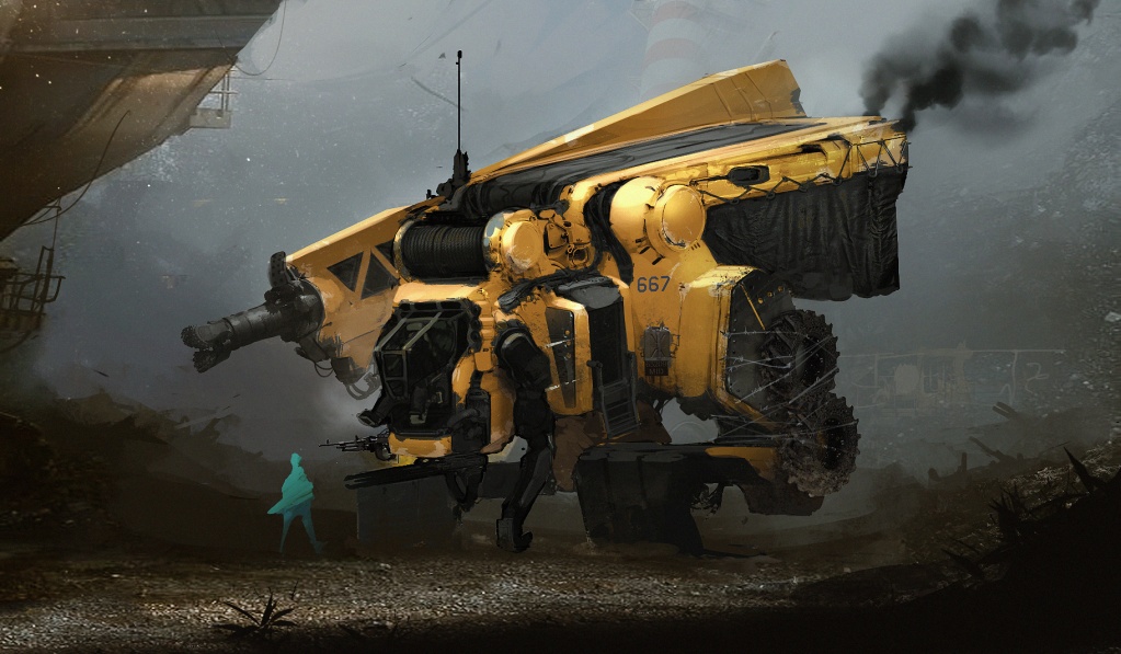 концепт к фильму Роботы (Станция 88)